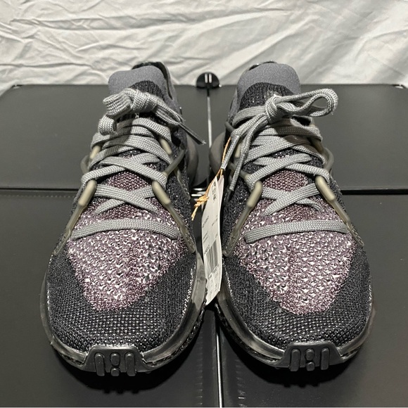 Adidas 4D fusio “Black Silver Metallic” MENS size 8 running training gym - Picture 2 of 7